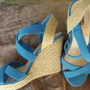 Jessica Simpson platform sandles. Worn once